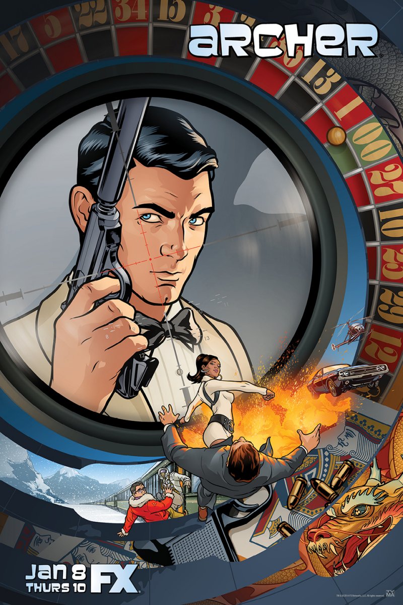 Archer อาร์เชอร์ Season 6 ตอนที่ 1-13 ซับไทย