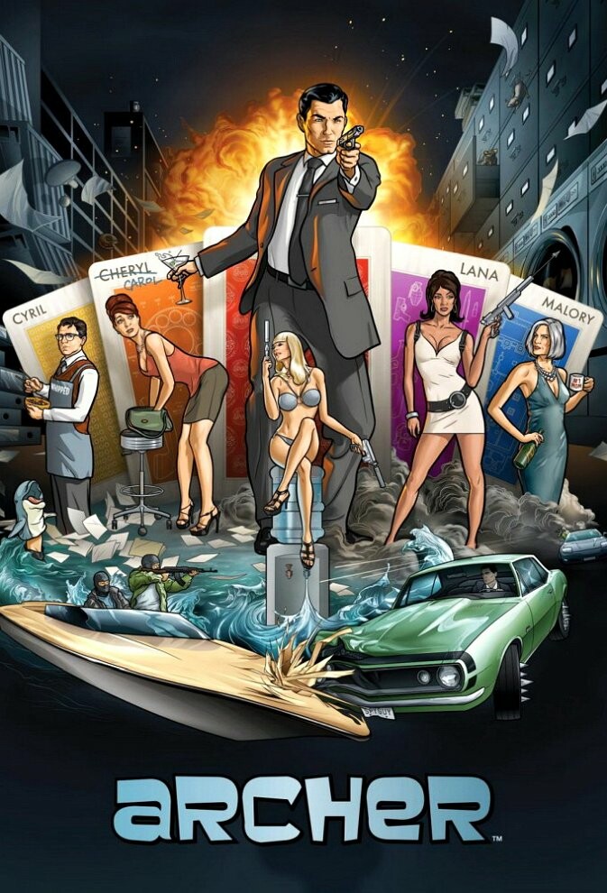 Archer อาร์เชอร์ Season 1 ตอนที่ 1-10 ซับไทย