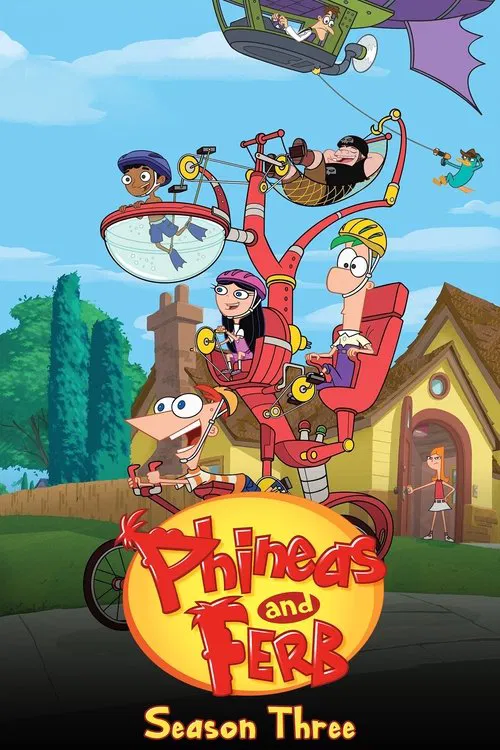 Phineas And Ferb Season 3 ฟีเนียสกับเฟิร์บ ปี 3 ตอนที่ 1-35 พากย์ไทย